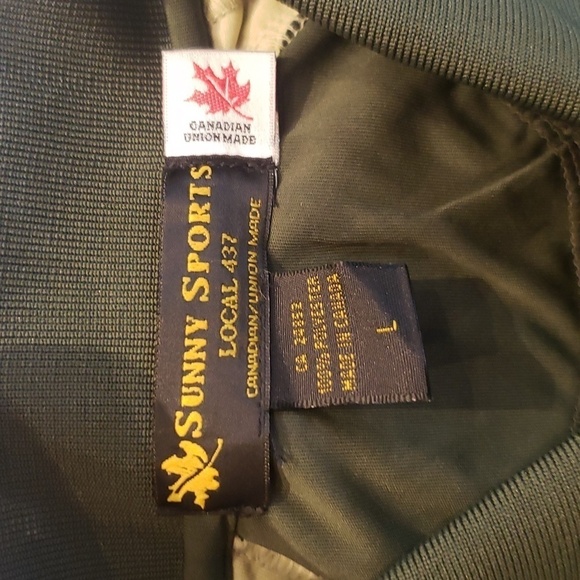 NWT Sunny Sports Local 437 Polo Shirt Green Mens Large - Picture 4 of 10